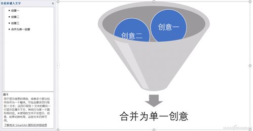 办公小技巧 快速制作PPT漏斗图